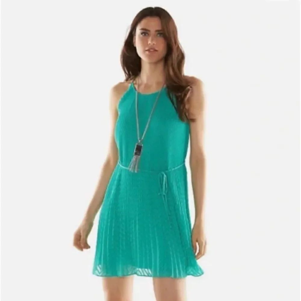 Elle Textured Tent A-Line Dress Size M